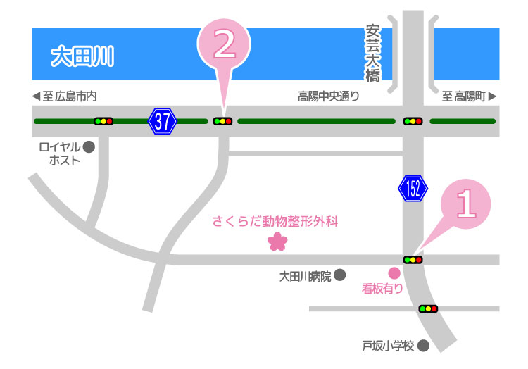 アクセスマップ